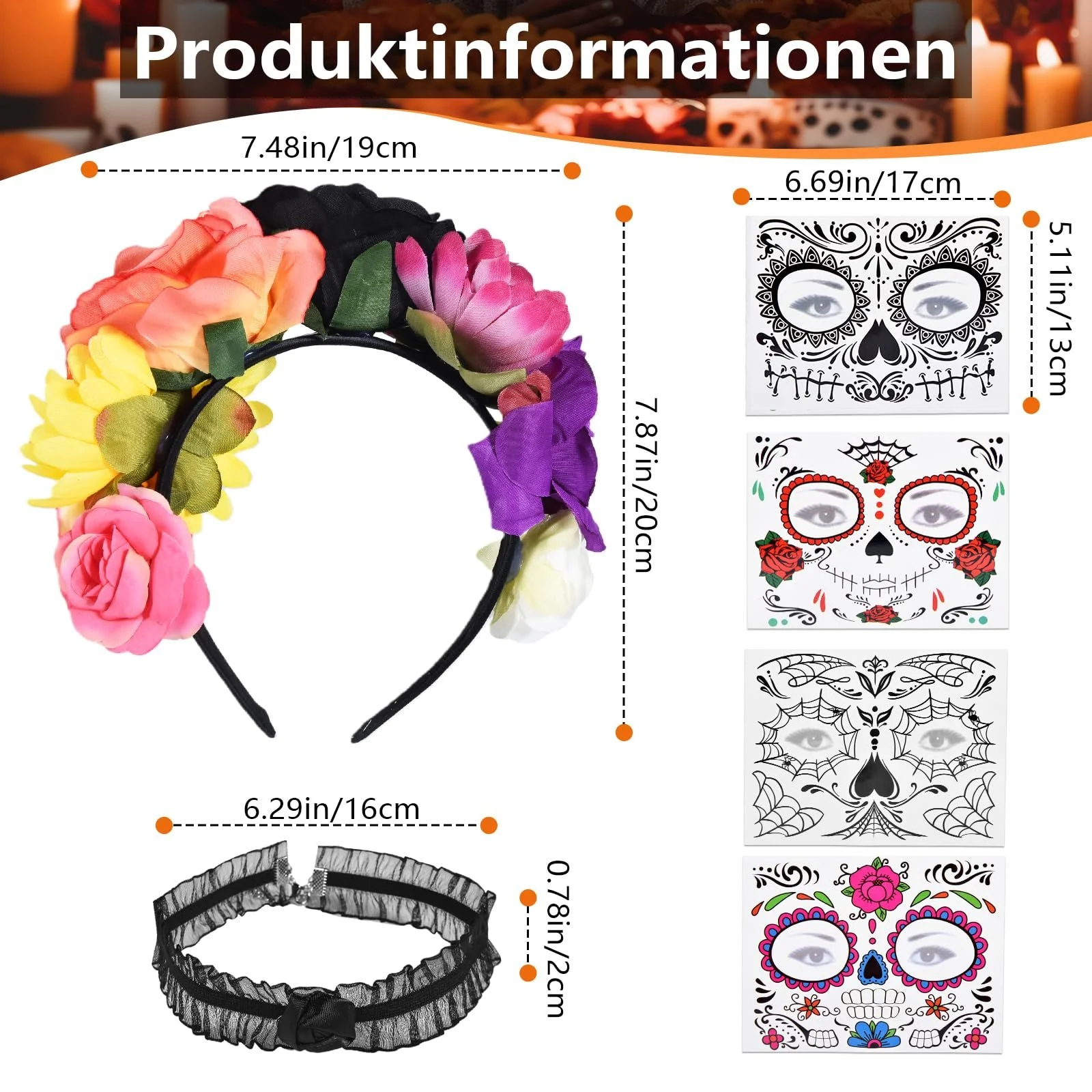 Обруч Цветы, фото №2