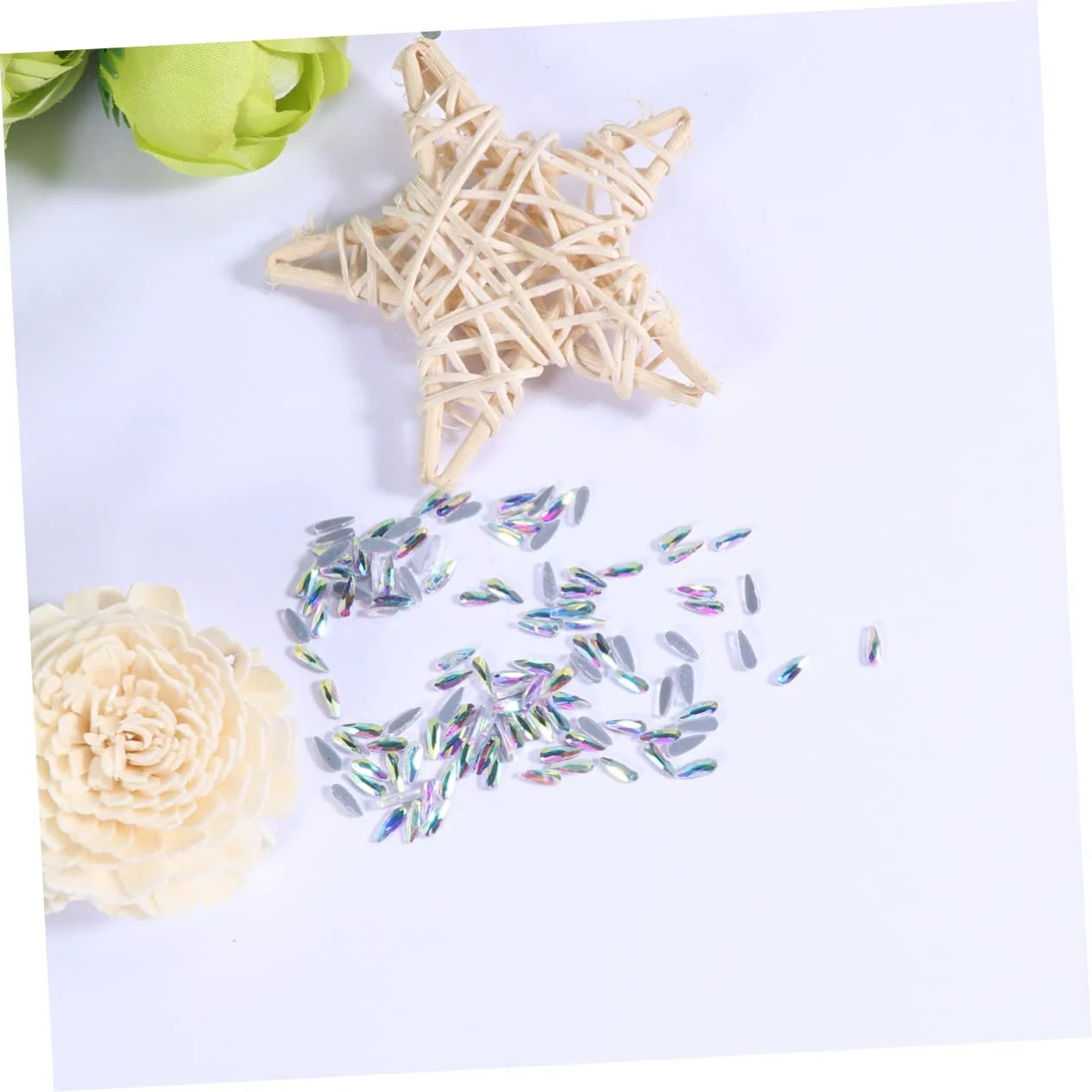 Стразы для ногтей FRCOLOR 144 шт. Набор страз для гламурных украшений ногтей, фото №4