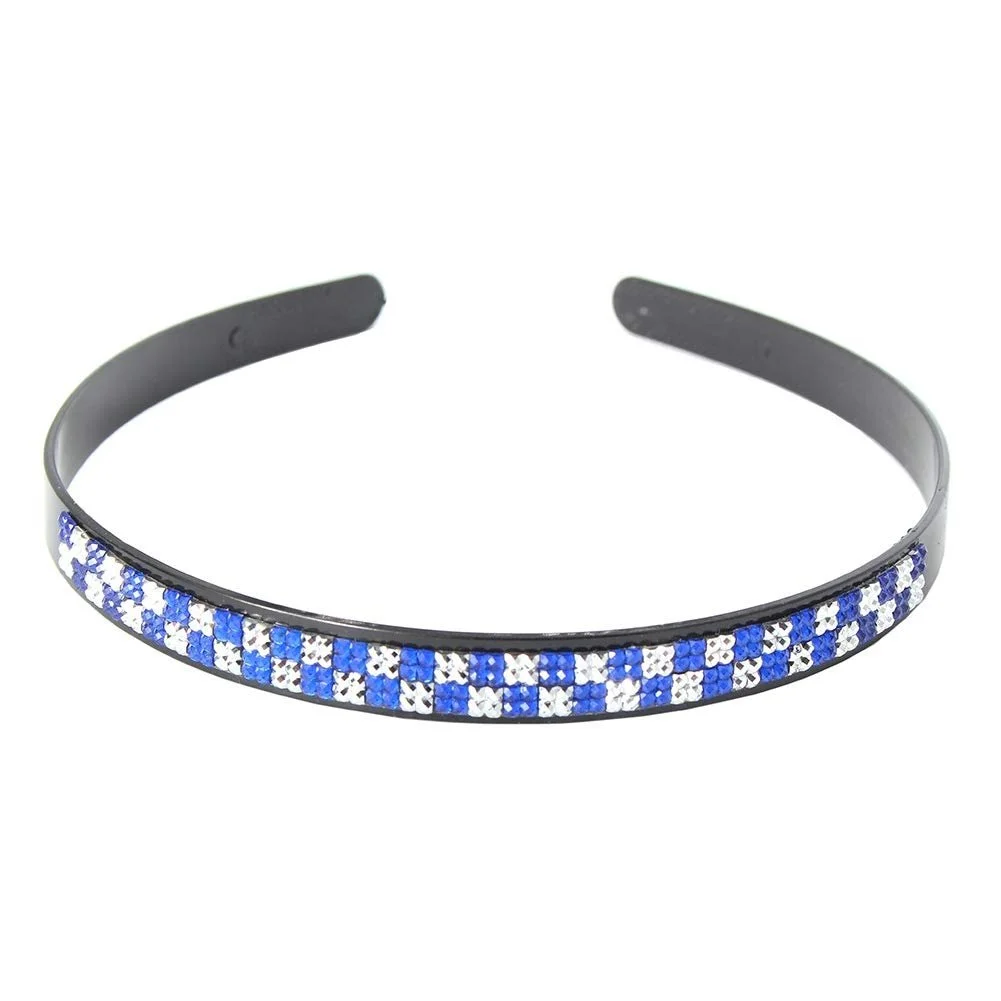 Обруч Дизайнерский с Rhinestone В клетку, фото №1