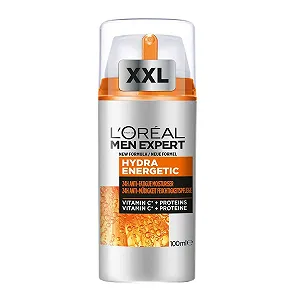 Зволожуючий крем для обличчя L'Oréal Men Expert Hydra Energy Anti-Fatigue XXL з гуараною та вітаміном C 100 мл - Фото 1