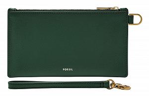 Кошелек FOSSIL Wristlet S Зеленый сосновый, Зеленый сосновый, S - Фото 1
