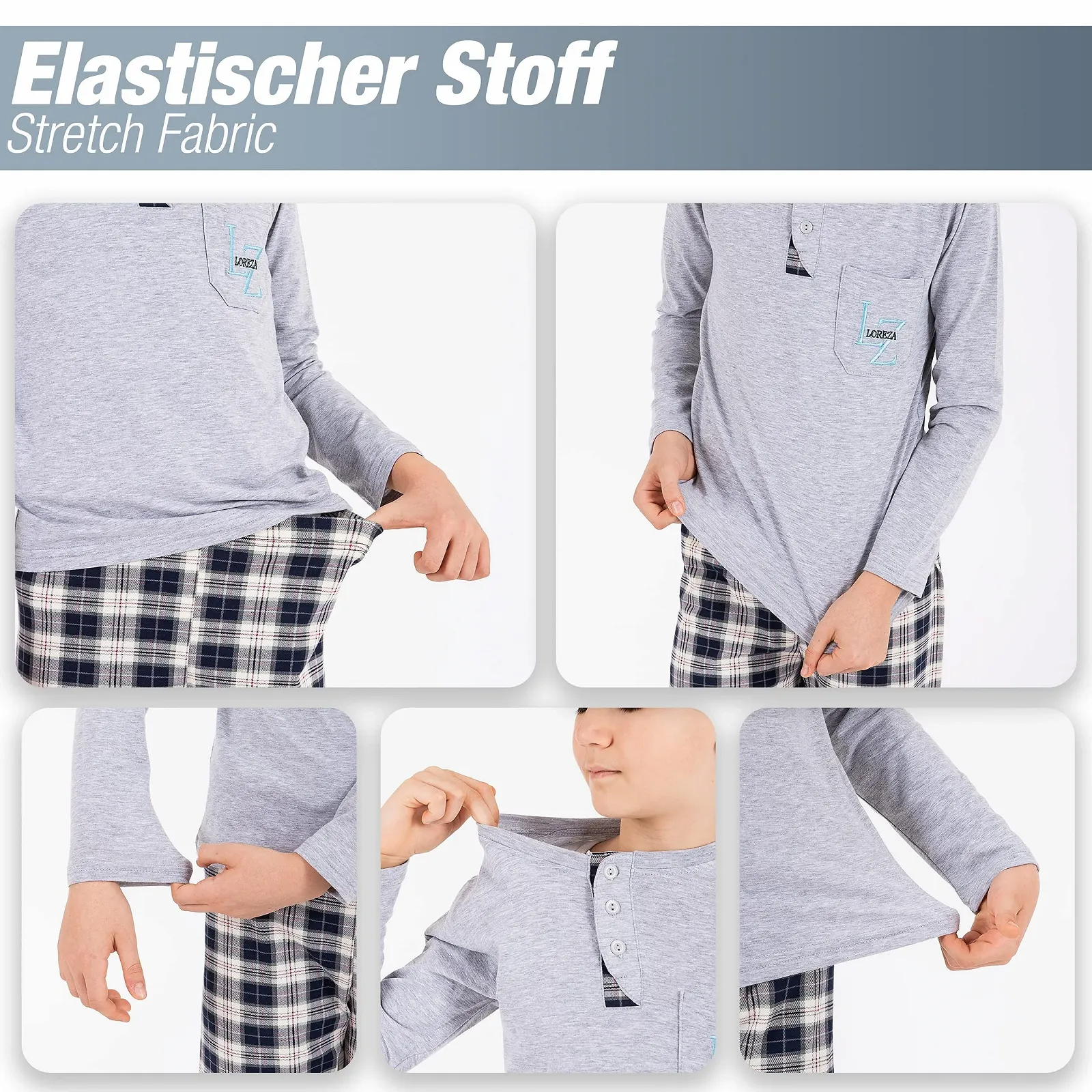 Пижама LOREZA Комплект с длинными рукавами, фото №4 Пижама LOREZA Комплект с длинными рукавами, фото №4