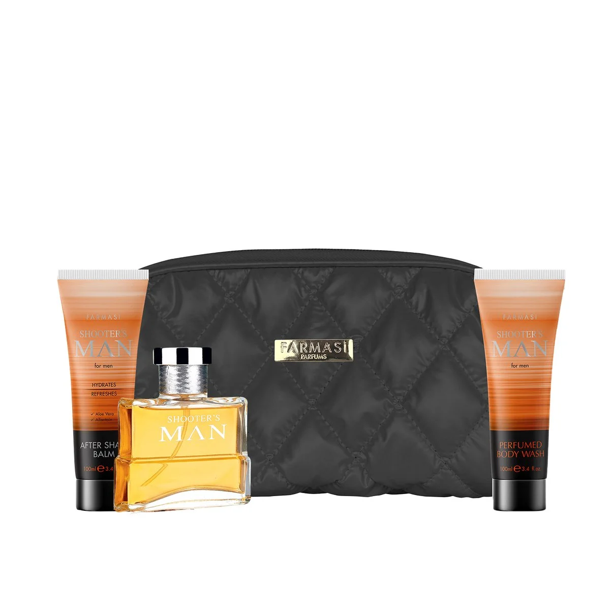 Набор Shooter's Man Farmasi c несесером, фото №1 Набор Shooter's Man Farmasi c несесером, фото №1