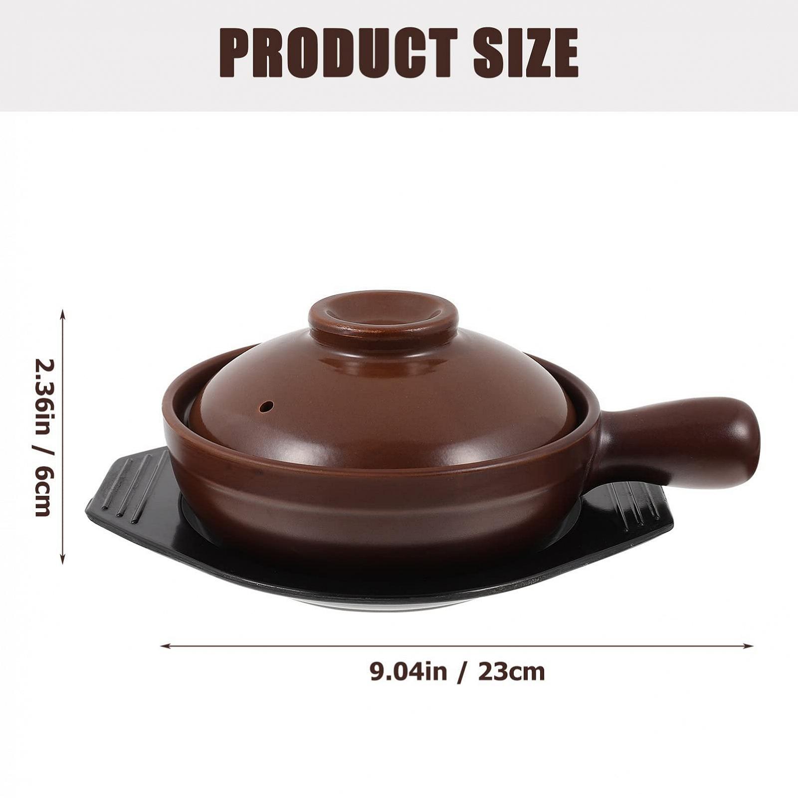 Ківш керамічний Gatuida для супу термостійкий енергоощадний з ручками, фото №2