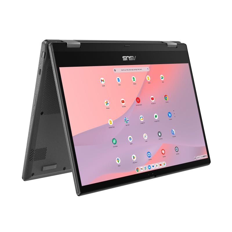 Ноутбук 14" ASUS Chromebook CM14 Flip (CL1402FM2A) MediaTek Kompanio 520 RAM 4GB eMMC 64GB 12год батарея ChromeOS (UKR), фото №1