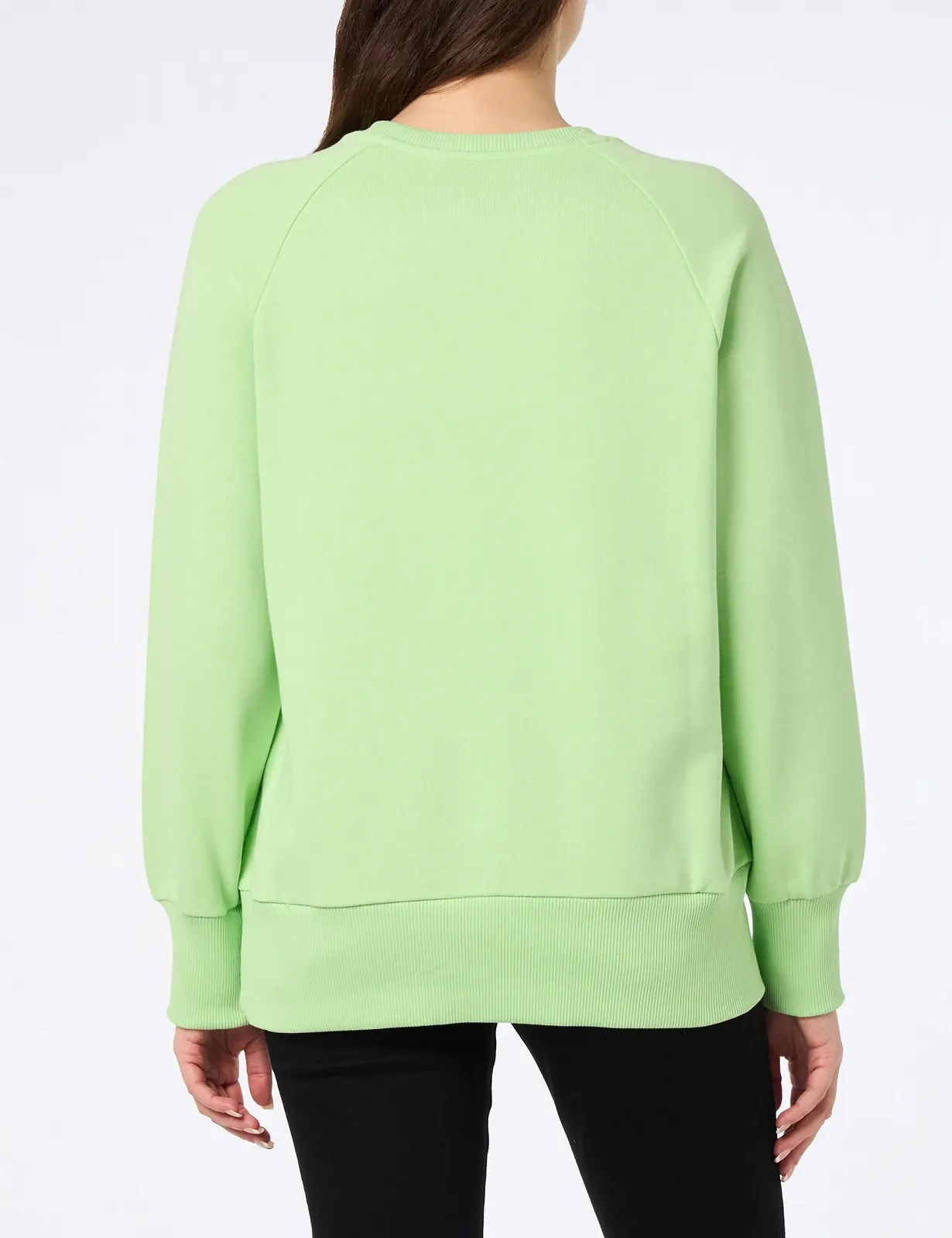 Жіночий світшот Armani Exchange Metallic Logo Terry Crew Neck Пуловер, фото №3