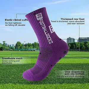 Футбольні спортивні шкарпетки, Для футболу, баскетболу, бігу synthetic.ua - Фото 1