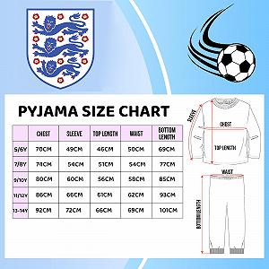 Піжама з довгим рукавом England, дитяча, персоналізована, 100% бавовна, зимова - Фото 1