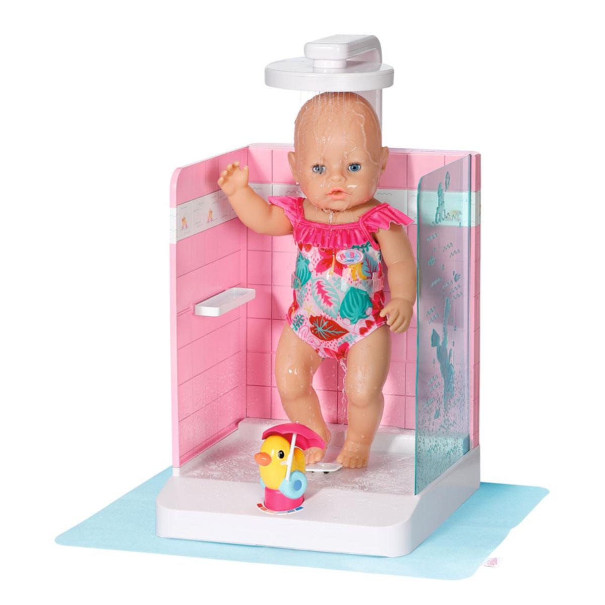 Автоматическая душевая кабинка куклы Baby Born Купаемся с уточкой Zapf Creation (830604), фото №1