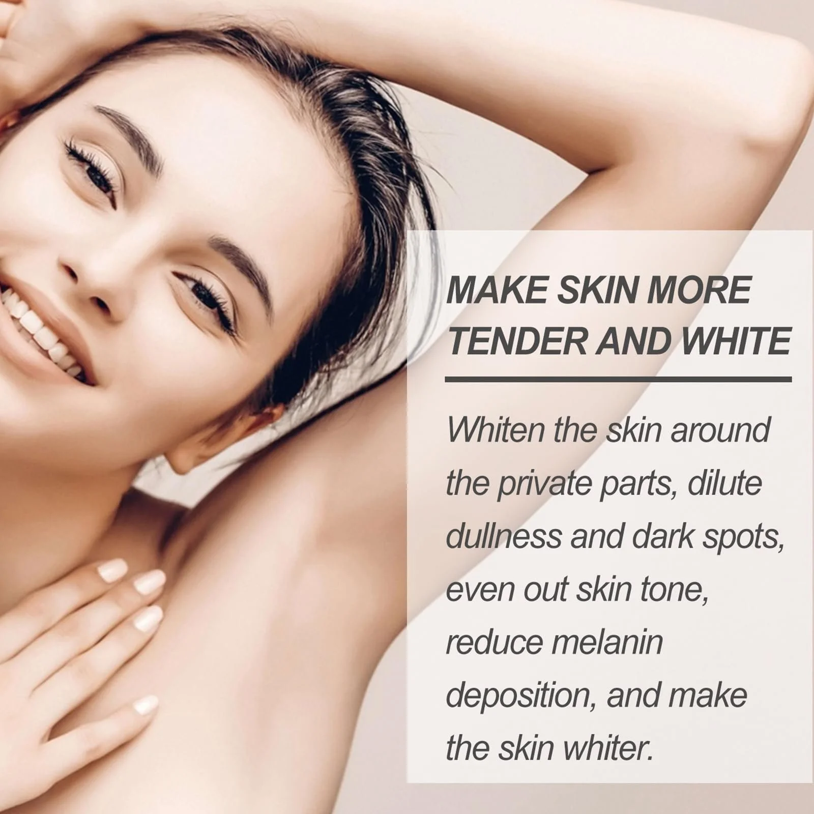 Крем для тіла Snow Bleach для інтимних зон, паковання з 2 шт, фото №2