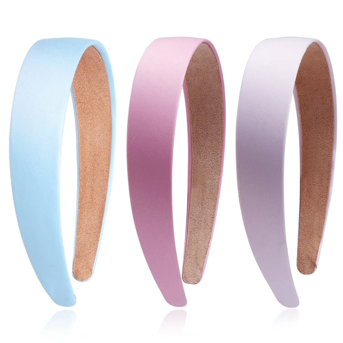 Набір з 3 обручів для жінок, оксамитовий, фото №1