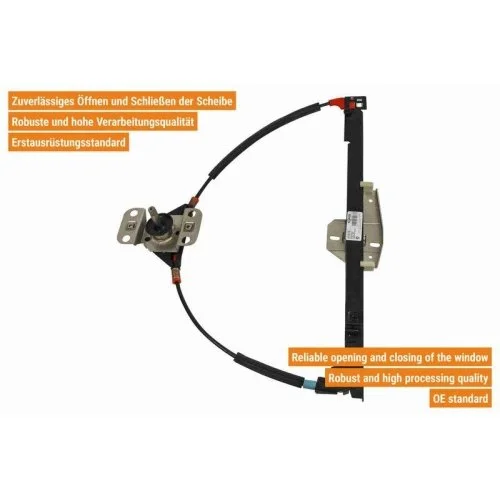 Склопідйомник VAICO V10-6139 SEAT SKODA VW VAG, фото №2