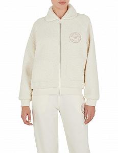 Куртка Emporio Armani Жіноча Fuzzy Fleece на повній блискавці (2 шт. в упаковці) synthetic.ua - Фото 1