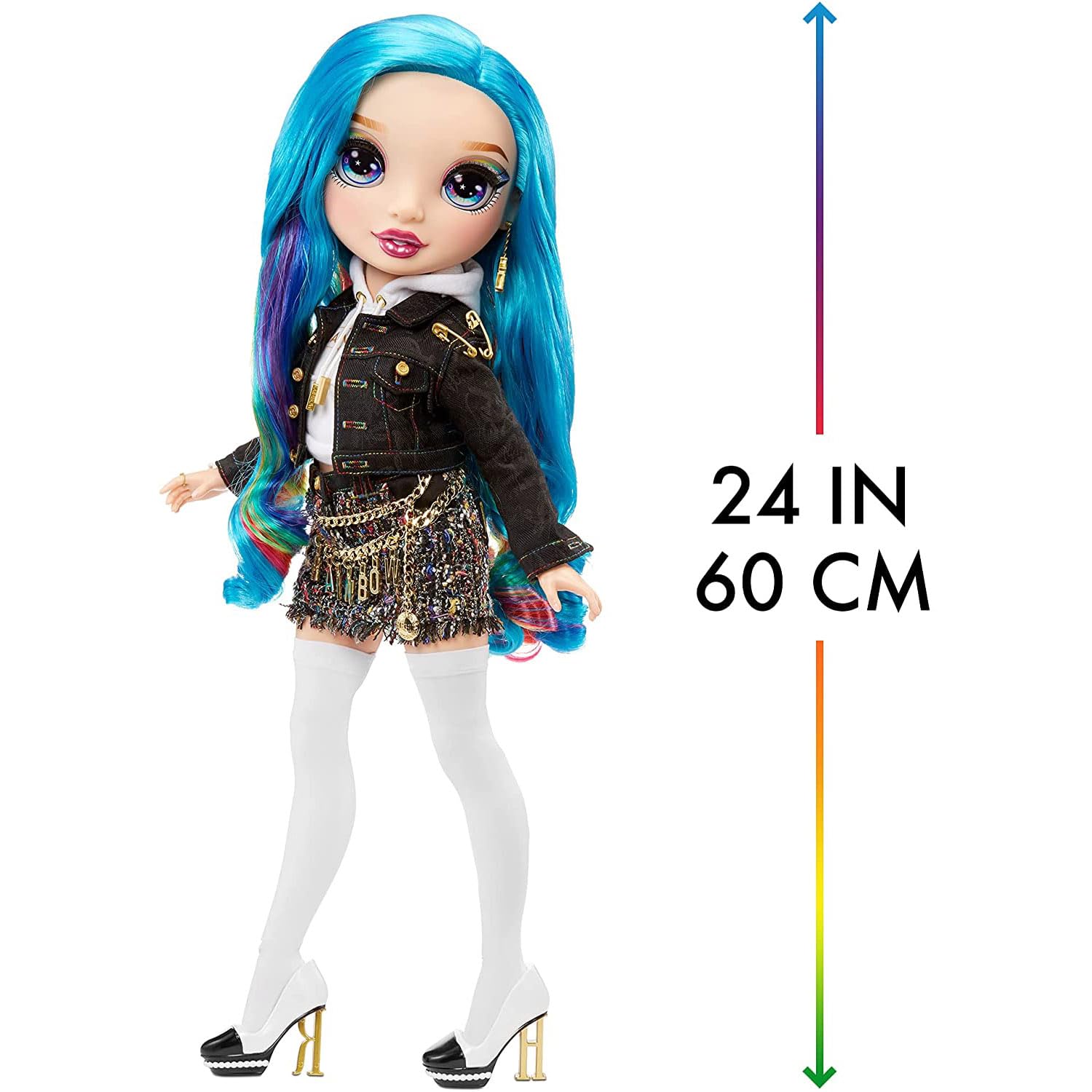 Кукла Rainbow High 60 см 35 см Длинные цветные волосы и 25+ аксессуаров, фото №4