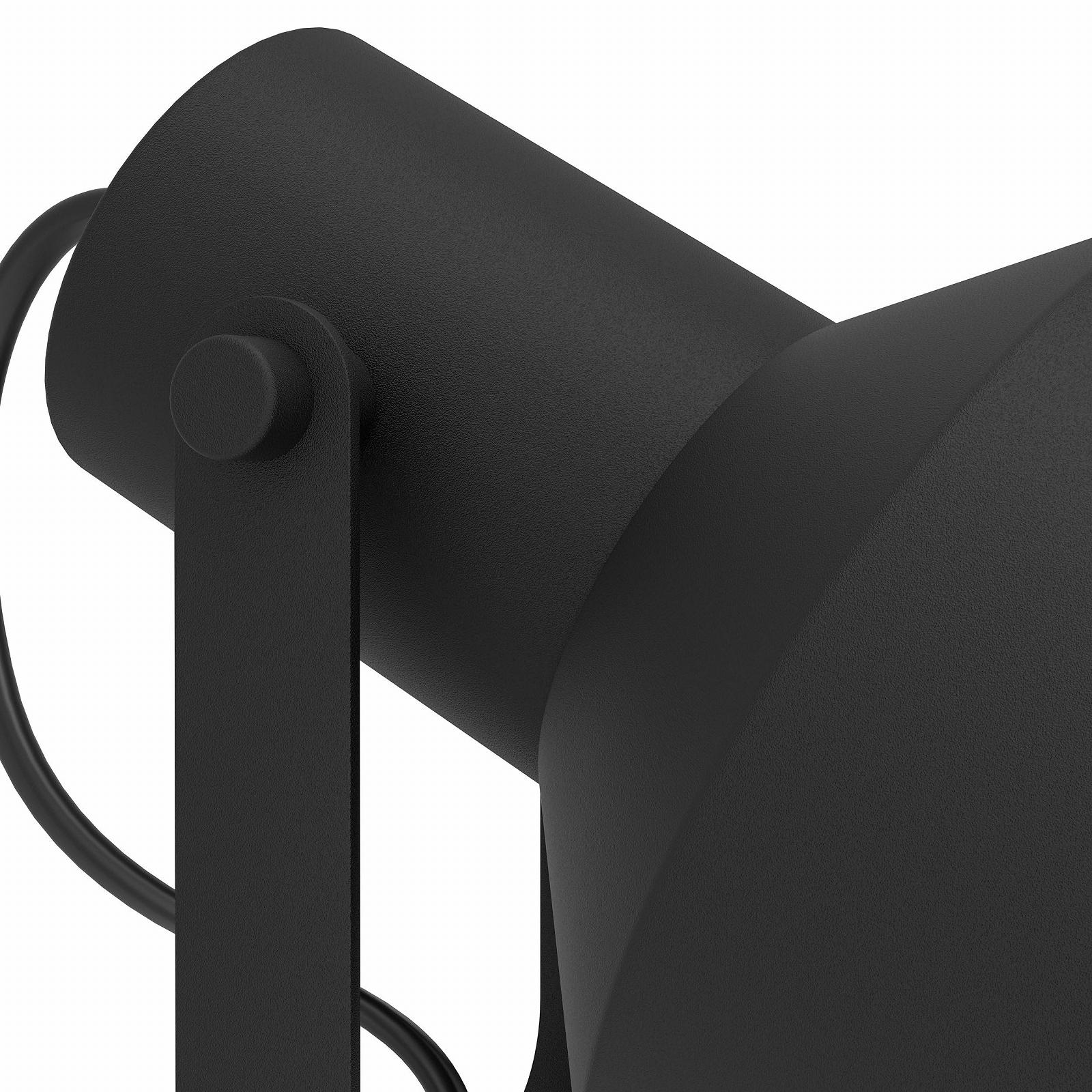 Настільна лампа EGLO Casibare 1-лампова Індустріальна Металева з вимикачем E27 Чорна, фото №4