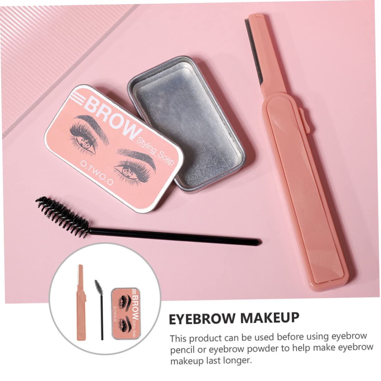 Styling Cream MERRYHAPY Eyebrow Styling Soap Pack of 3, фото №3