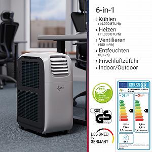 Мобільний кондиціонер SUNTEC Transform 14,000 Eco R290 App 14,000 BTU synthetic.ua - Фото 1