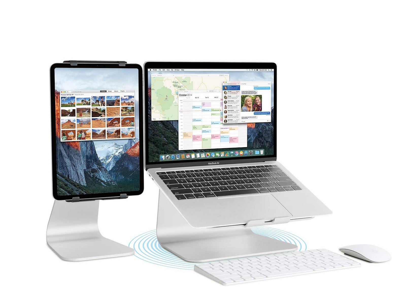 Підставка для ноутбука Rain Design mStand360 з поворотною основою, фото №5