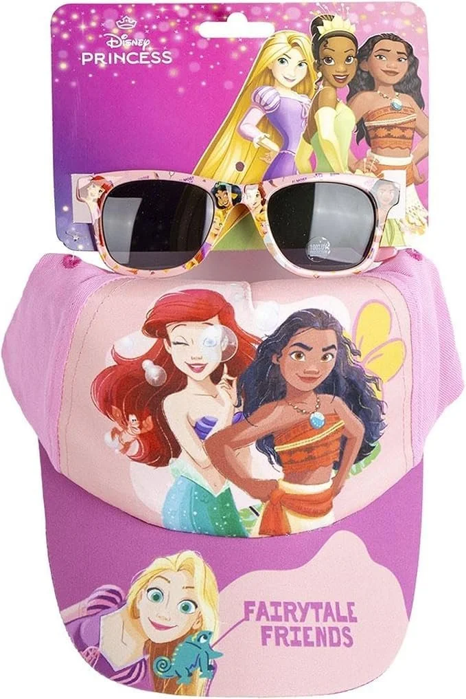 Набор: Шапка CERD", солнцезащитные очки, Принцесса, разноцветный, фото №2 Набор: Шапка CERD", солнцезащитные очки, Принцесса, разноцветный, фото №2