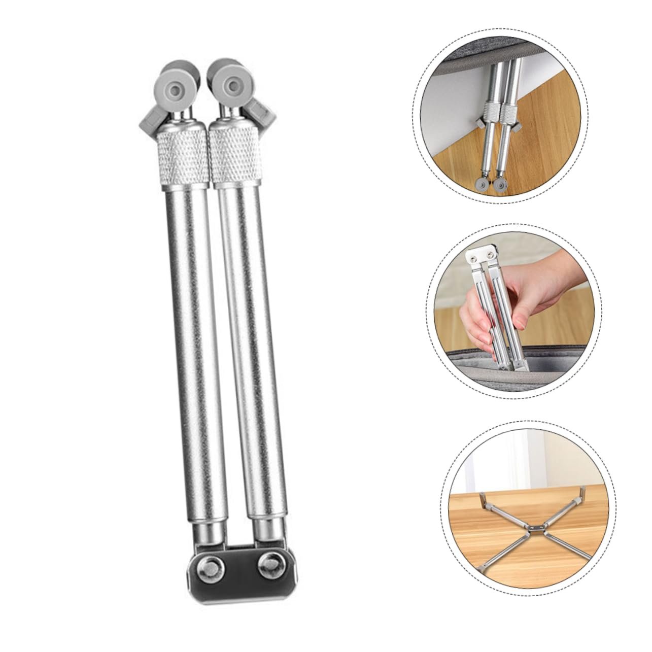 Регульована Підставка для Ноутбука зі Сплаву Алюмінію Складна Телескопічна Охолоджувальна, фото №8