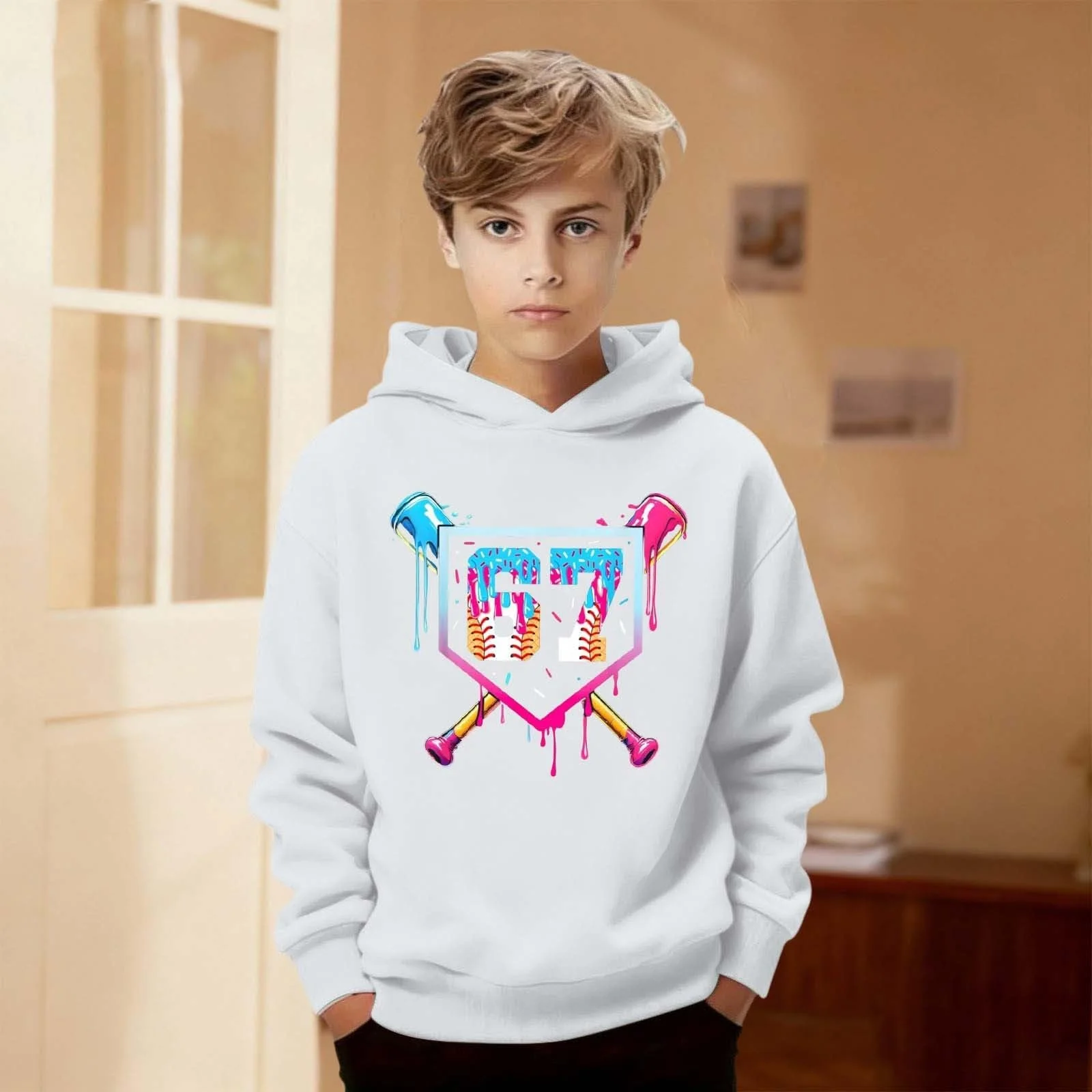 Толстовка с капюшоном для мальчиков 164 67 с принтами Свитшот 158 Essentials теплый 152 Толстовка для девочек Свитеры, 176 Спортивная куртка Подростковая тренировочная куртка Джемпер 140 Зимняя куртка Джемпер, фото №3