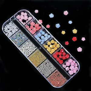 Прикраса для нігтів Квітка Harilla для стильного манікюру synthetic.ua - Фото 1