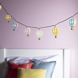 Гірлянда Lights4fun Світлодіодна Теплий Білий Повітряна Куля 12 LED synthetic.ua - Фото 1