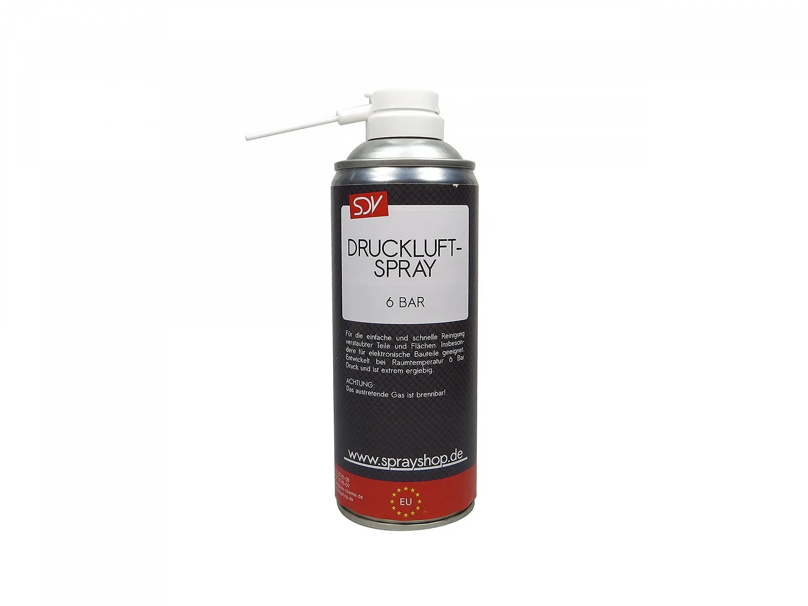 Стиснене повітря для чищення SDV Chemie 400 мл 6 bar, фото №1