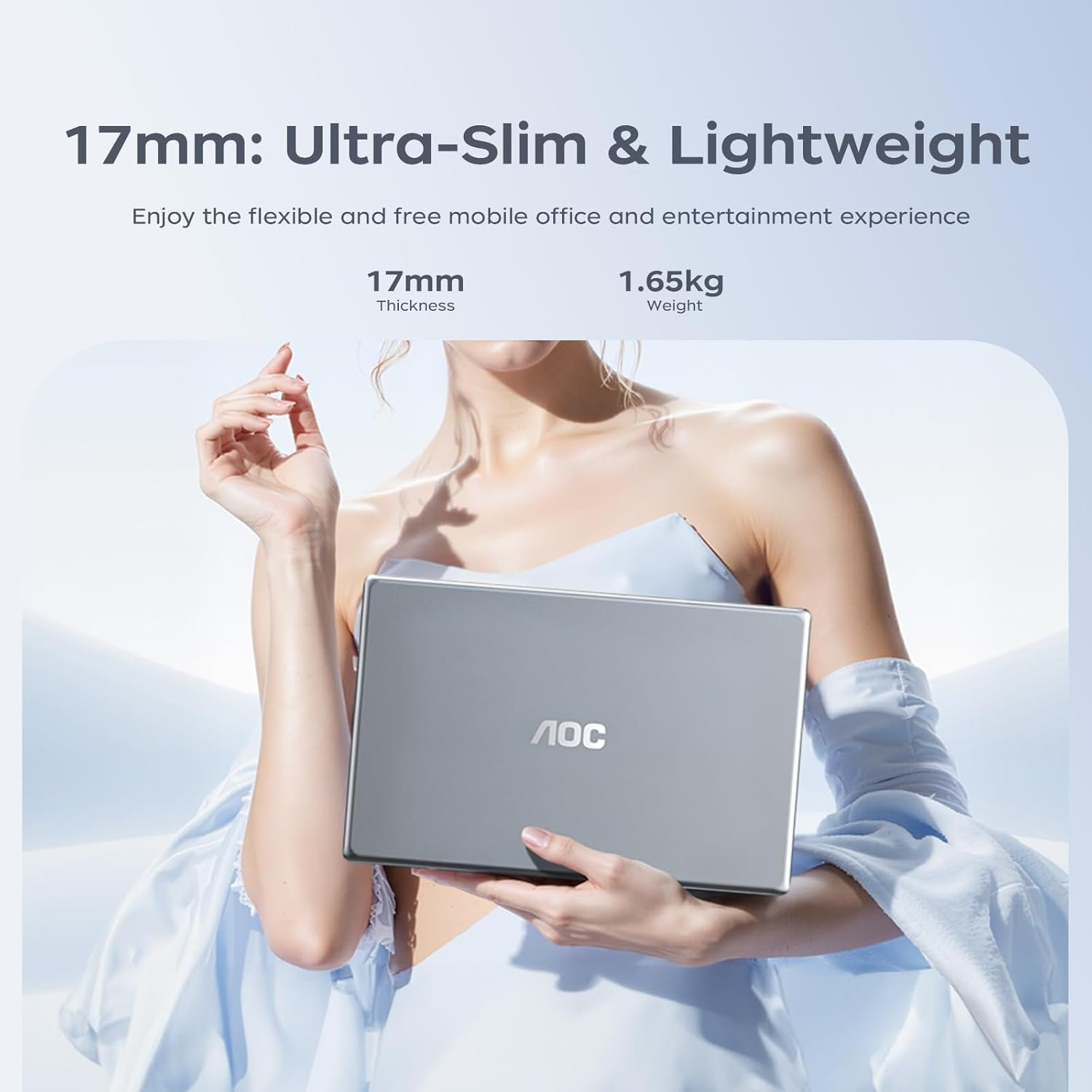 Ноутбук 15.6" AOC TX15 Intel N150 RAM 16GB SSD 512GB Windows 11 Pro Алюмінієвий корпус, фото №8