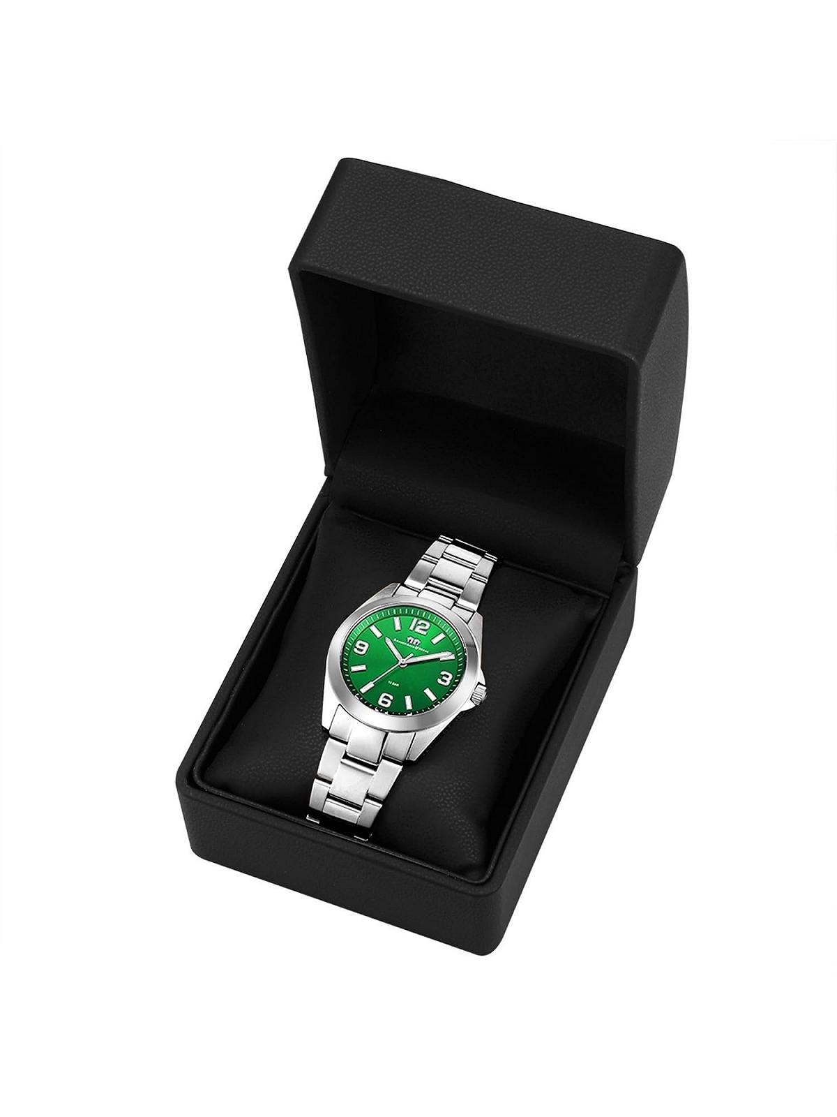 Жіночий годинник Rhodenwald & Söhne 10010410, аналоговий, кварцовий механізм, сріблястий ремінець з нержавіючої сталі, браслет, фото №7