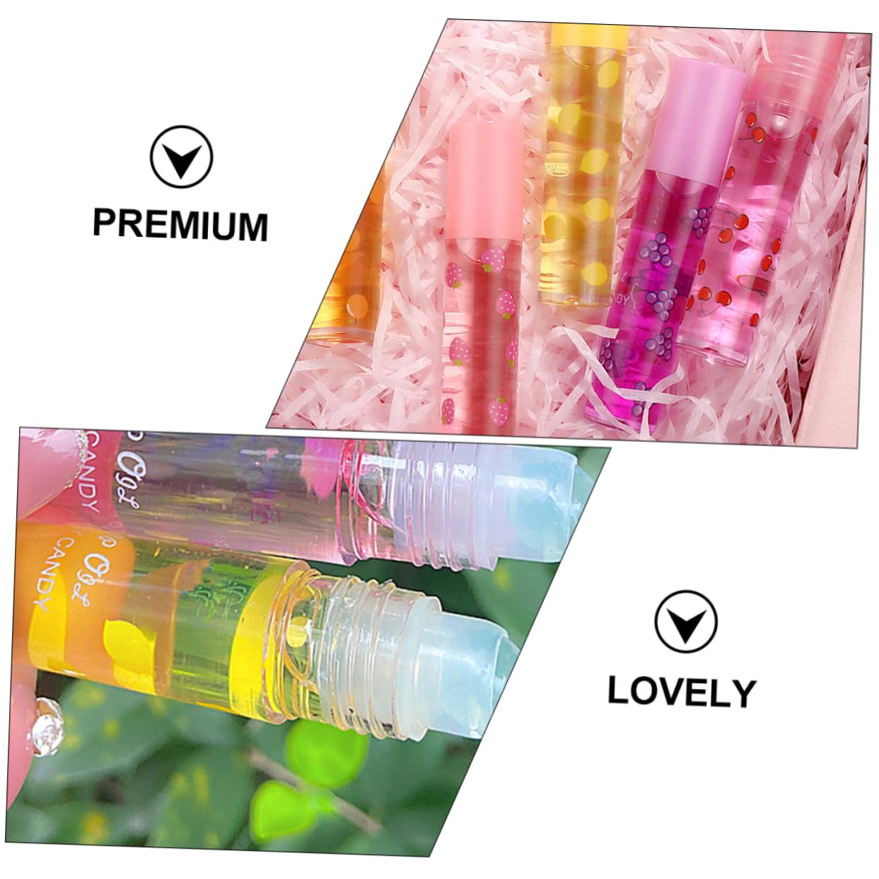 Блиск для губ MERRYHAPY Фруктовий, набір 5 шт. Прозорий, фото №7 Блиск для губ MERRYHAPY Фруктовий, набір 5 шт. Прозорий, фото №7