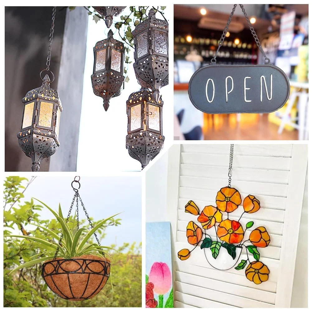 Набор цепочек для подвешивания Beebeecraft 4 шт. 100 см нержавеющая сталь 201, фото №4