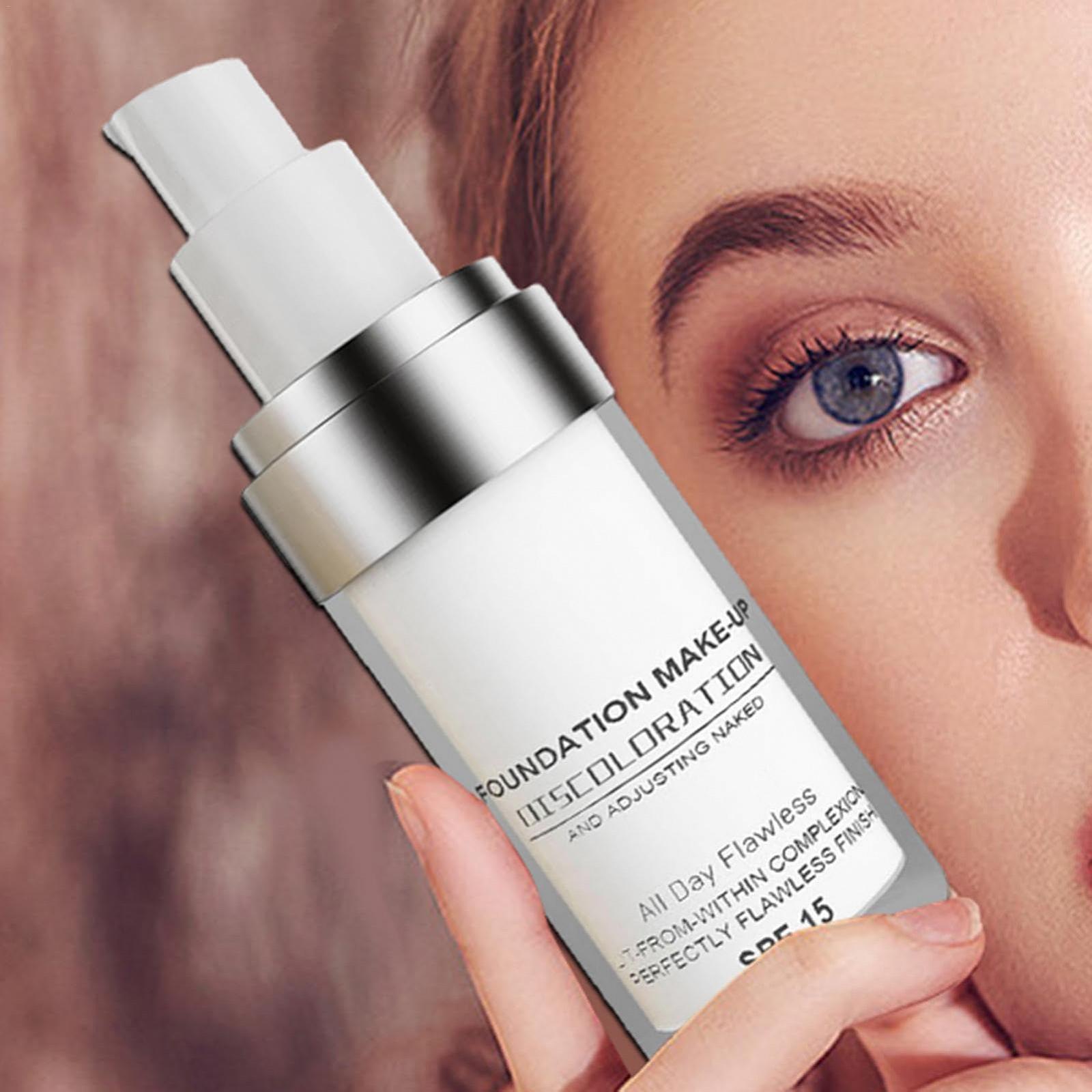 Рідка Основа 30 мл Nude Face Natural Skin Colour Інтенсивне Покриття Зволожуюча Основа Консилер, фото №3