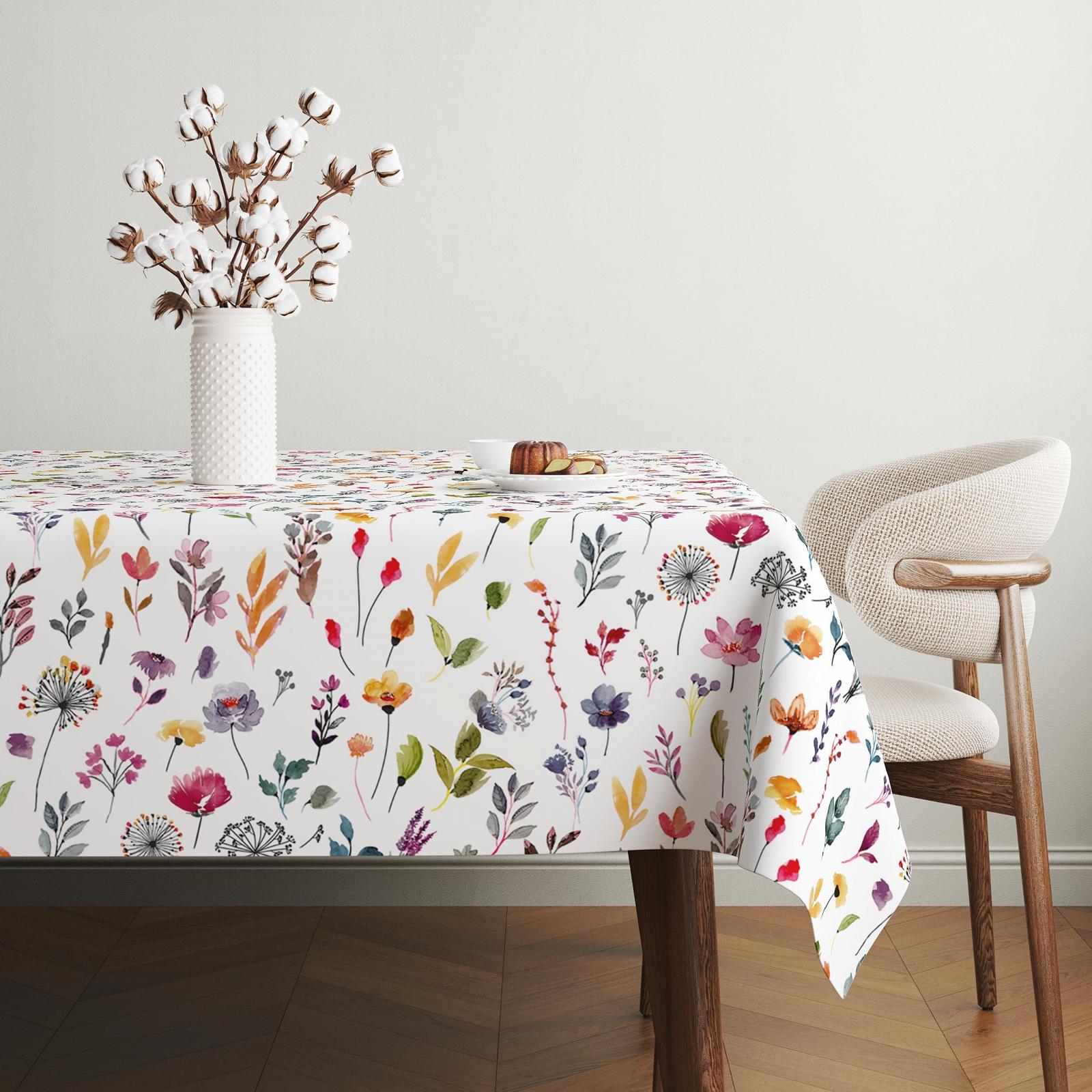 Скатертина клейончаста Martina Home Unique Garden 100 x 140 см принтована Плямостійка, фото №3