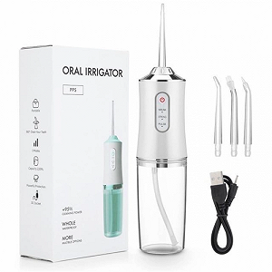 Ирригатор портативный электрический для зубов Oral Irrigator S3J2 полости рта от USB Белый - Фото 1