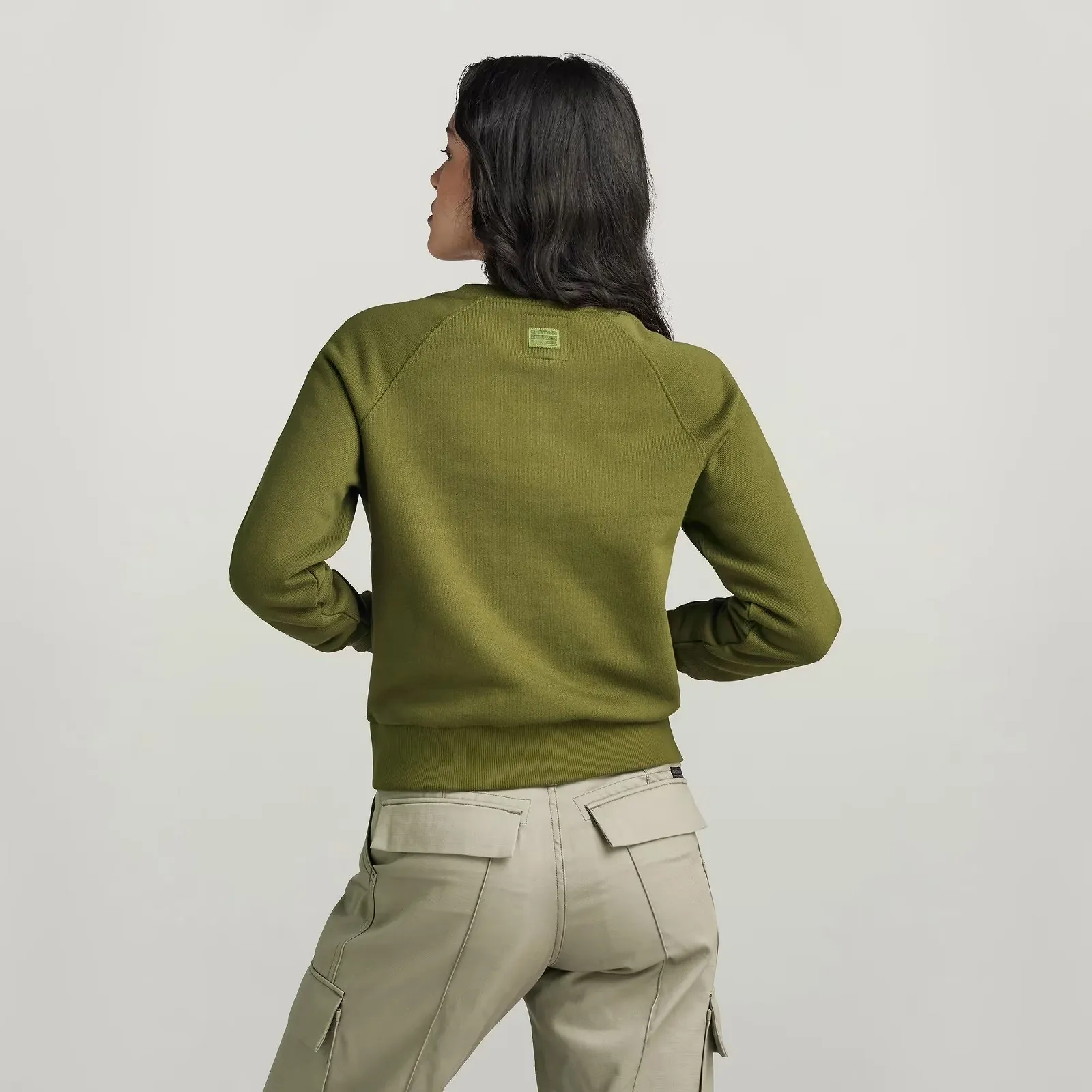 Женский свитер G-Star RAW Raglan Logo Sweater - XL, фото №3 Женский свитер G-Star RAW Raglan Logo Sweater - XL, фото №3