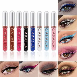 Підводка для очей Welhammsae 8 кольорів, рідка, водостійка, стійка до розмазування, матова synthetic.ua - Фото 1