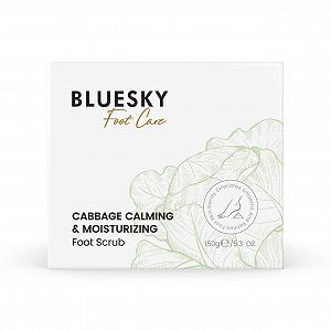 Скраб-пилинг для ног BLUESKY Cabbage Foot Care с капустой и ромашкой 100 г - Фото 1