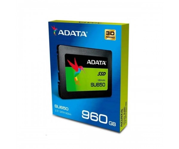 SSD ADATA Ultimate SU650 960GB 2.5" SATA III 3D TLC, фото №6