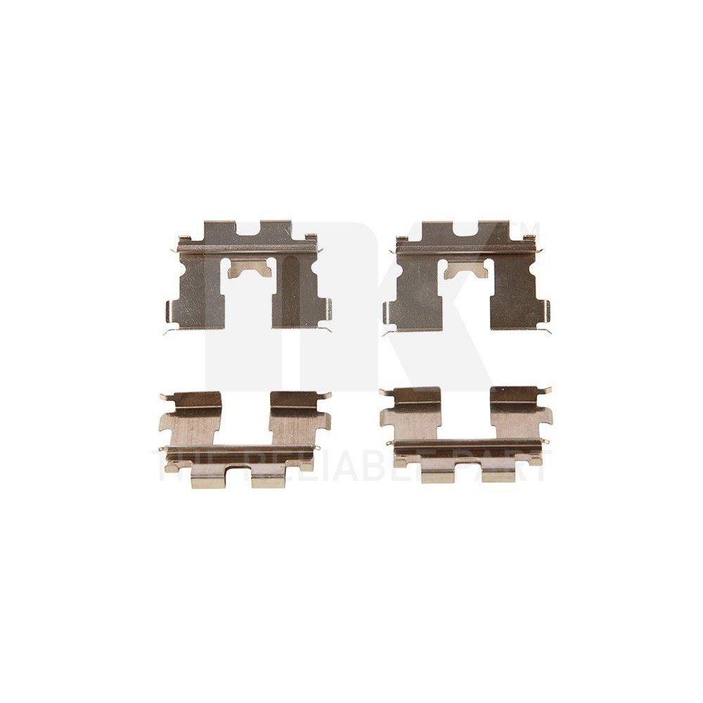 Комплект принадлежностей дисковых тормозных колодок NK 7952163 передний мост, фото №1 Комплект принадлежностей дисковых тормозных колодок NK 7952163 передний мост, фото №1