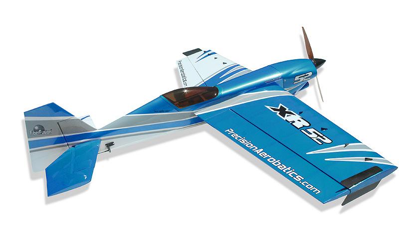 Самолет радиоуправляемый Precision Aerobatics XR-52 1321мм KIT синий, фото №2