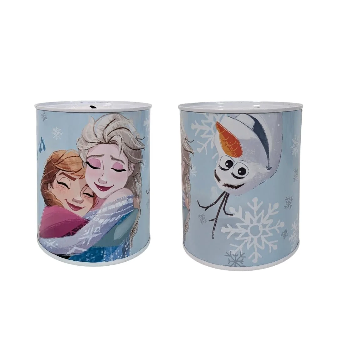 Скарбничка металева Frozen Blue 12 см, фото №1