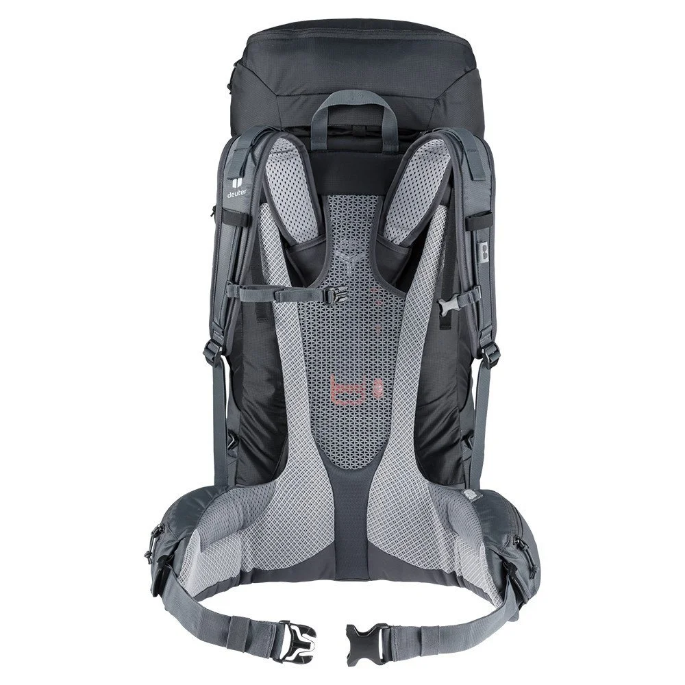 Рюкзак Deuter Futura Air Trek 50+10 Graphite-Black / Система Aircomfort / Регульована спинка VariSlide / Фронтальний доступ / Сірий-Чорний, фото №4