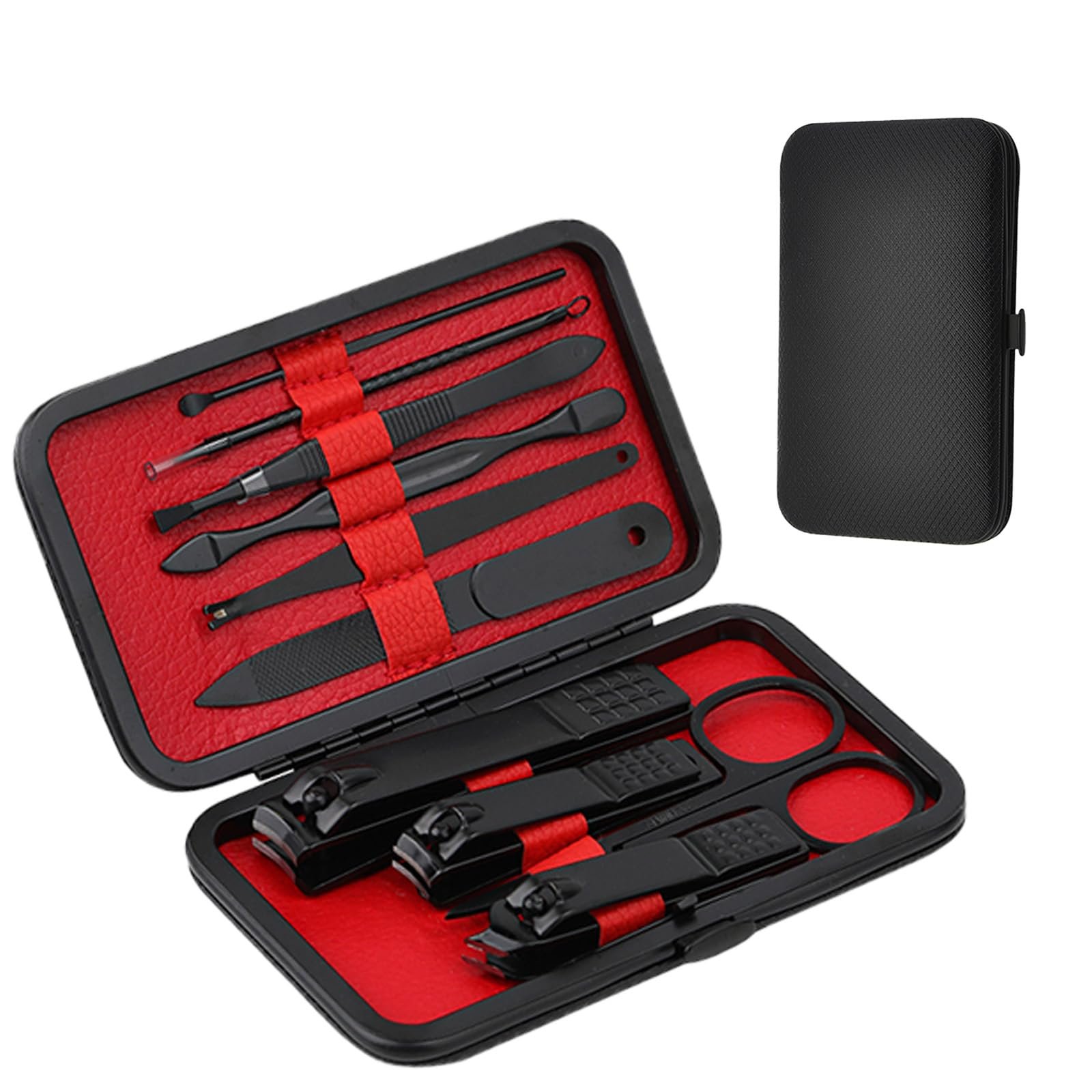 Набір для манікюру Жіночий 10 предметів з нержавіючої сталі з шкіряним чохлом, фото №1 Набір для манікюру Жіночий 10 предметів з нержавіючої сталі з шкіряним чохлом, фото №1