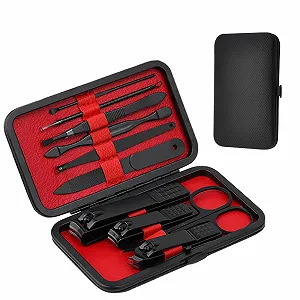 Купити Набір для манікюру Жіночий 10 предметів з нержавіючої сталі з шкіряним чохлом - Фото 1 Набір для манікюру Жіночий 10 предметів з нержавіючої сталі з шкіряним чохлом - Фото 1