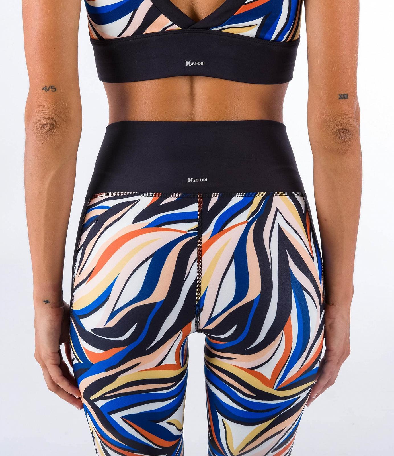 Леггинсы Hurley H20 Dri V-образные Цветные Блоки Женские, фото №5