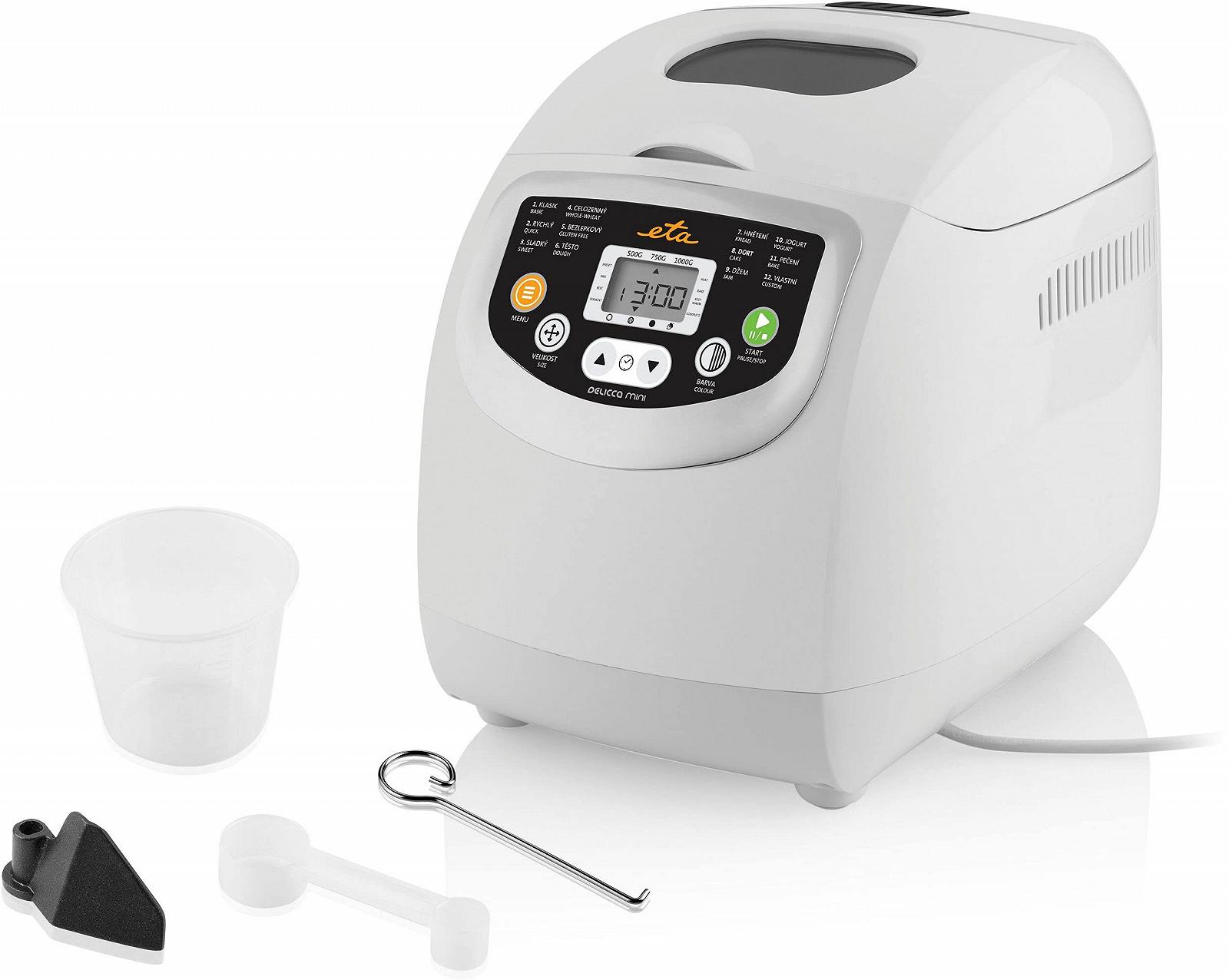 Хлебопечь Delicca Mini с 12 Предустановленными Программами Безглютеновый и Из Цельного Зерна Хлеб, фото №1 Хлебопечь Delicca Mini с 12 Предустановленными Программами Безглютеновый и Из Цельного Зерна Хлеб, фото №1