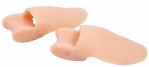 Коректор Hallux Valgus Гель Медичний Силікон 6 штук Бежевий synthetic.ua - Фото 1