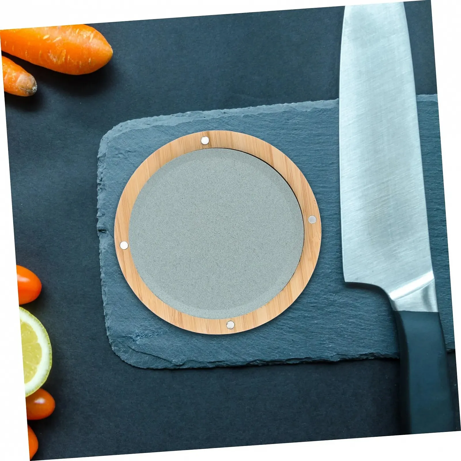 Точилка для ножів Lurrose точильний камінь для садових інструментів набір, фото №4