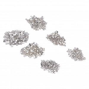 Стрази для нігтів Білий, 1 пакетик - Фото 1